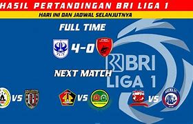 Liga 1 Hari Ini Pertandingan