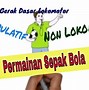 Permainan Bola Besar Sepak Bola Waktu Satu Pertandingan Selama